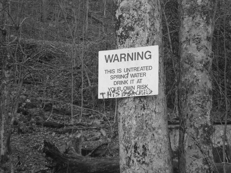 warning by spring