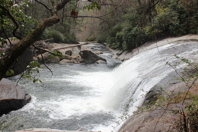 waterfall in Gorges State Park